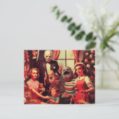 Retro Christmas Horror Postkarte