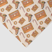 Retro Christmas Joy Seidenpapier (Ausschnitt)