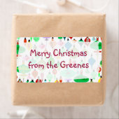Retro Christmas Labels (Insitu)
