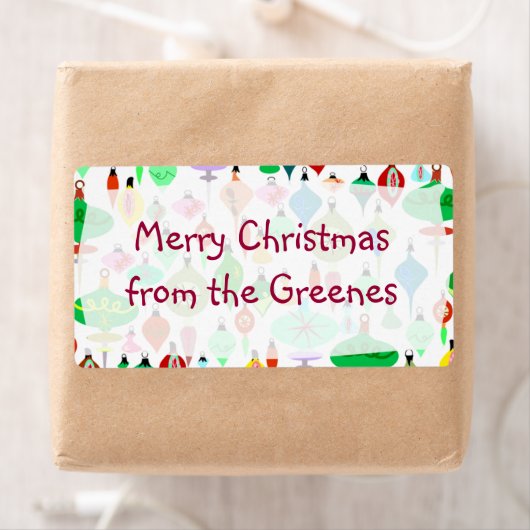Retro Christmas Labels (Insitu)