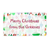 Retro Christmas Labels (Vorne)