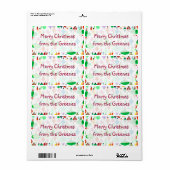 Retro Christmas Labels (Vorne)