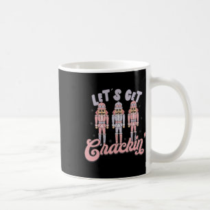 Retro Christmas Lasse Crackin Nutcrackers Vinta Kaffeetasse