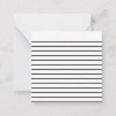 Retro Christmas No Filter Pinup Mitteilungskarte (Rückseite)