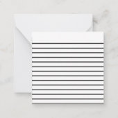 Retro Christmas No Filter Pinup Mitteilungskarte (Rückseite)