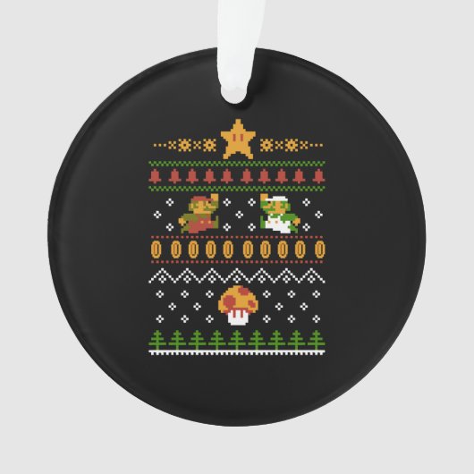 Retro Christmas Ornament (Vorderseite)