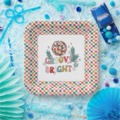 Retro Christmas Pappteller (Party)