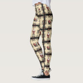 Retro Christmas Pattern Leggings (Links)
