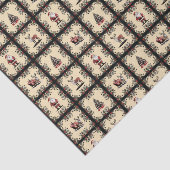 Retro Christmas Pattern Seidenpapier (Ausschnitt)