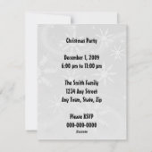 Retro Christmas Pinup Feiertagskarte (Rückseite)