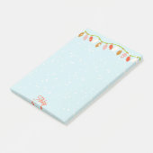 Retro Christmas Post-it Klebezettel (angewinkelt)