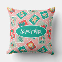 Retro Christmas Postage-Briefmarke