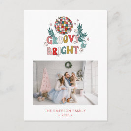 Retro Christmas Postkarte