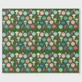 Retro Christmas Reload - Pastete auf Flasche Grün Geschenkpapier (Flach)