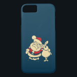 Retro Christmas Santa und sein Reindeer Buddy iPhone 8/7 Hülle<br><div class="desc">Feierliche Weihnachten Weihnachten im Retro-Stil gemacht. Der Weihnachtsmann und einer seiner geliebten Rentiere,  ihre Arme um einander herum in einer freundlichen Pose.</div>