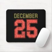 Retro Christmas Shirts Men Women December 25 Xmas  Mousepad (Mit Mouse)