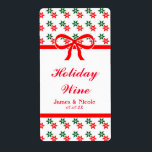 Retro Christmas Star Vintag Wine Labels<br><div class="desc">Retro Christmas Star Vintag Wine Labels. 3 Textbereiche zum Anpassen,  wie Sie gewollt haben. Matching-Elemente verfügbar.</div>