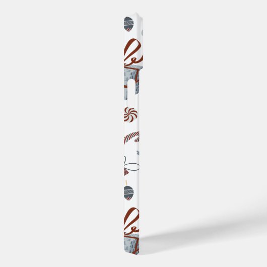 Retro Christmas Sweater Muster Case-Mate iPhone Hülle (Rückseite / Rechts)