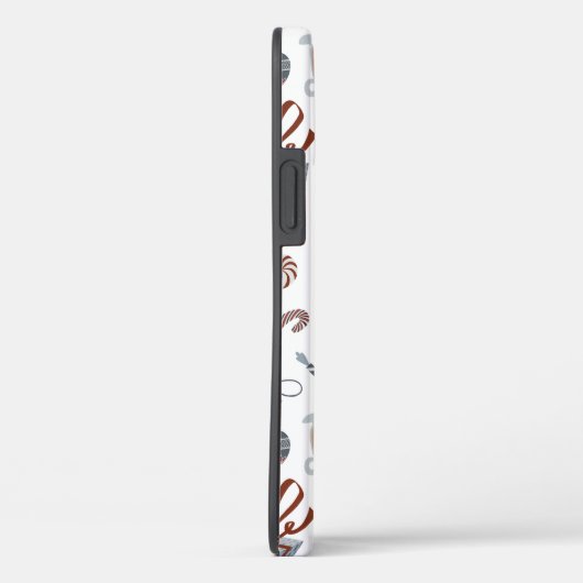 Retro Christmas Sweater Muster Case-Mate iPhone Hülle (Rückseite / Rechts)