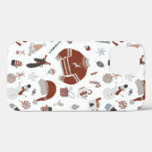 Retro Christmas Sweater Muster Case-Mate iPhone Hülle (Rückseite (Horizontal))