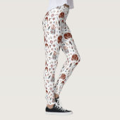 Retro Christmas Sweater Muster Leggings (Rechts)