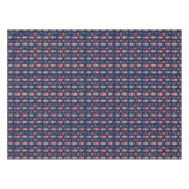 Retro Christmas Tischdecke (Vorderseite (Horizontal))