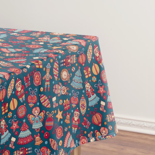 Retro Christmas Tischdecke (Beispiel)