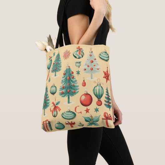 Retro Christmas Tote Tasche (Von Nahem)