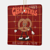 Retro Christmas Tree Cookie Ornament (Links)