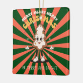 Retro Christmas Tree Cookie Ornament (Links)