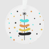 Retro Christmas Tree Ornament (Vorderseite)