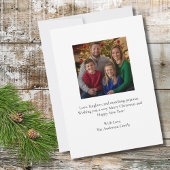 Retro Christmas Tree präsentiert Briefmarke & Fami Karte