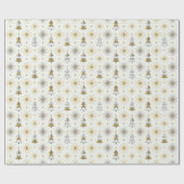 “Retro Christmas Trees | Mid Century Modern Geschenkpapier (Flach)