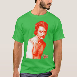 Retro Christopher Walken Stache Tribute T-Shirt