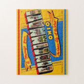 Retro Cincinnati Gruß Puzzle (Vertikal)