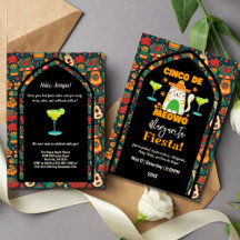 Retro Cinco De Mayo - Niedliche Katze Margarita Fi