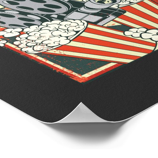 RETRO CINEMA POSTER (Ecke)