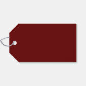 Retro Cinema Theatre Admit 2 Ticket Hochzeit Geschenkanhänger (Rückseite Horizontal)