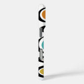 Retro Circle Shapes Mitte Jahrhundert Moderne Case-Mate iPhone Hülle (Rückseite / Rechts)