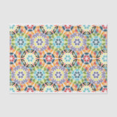 Retro Circles Abstrakte Muster Decoupage Seidenpapier (Vorderseite)