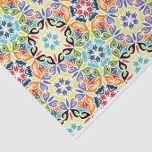 Retro Circles Abstrakte Muster Decoupage Seidenpapier (Ausschnitt)