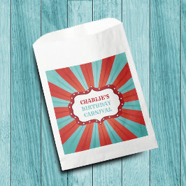 Retro Circus Karneval Geburtstagsparty Geschenktütchen