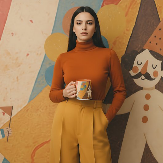 Retro Circus Mug Tasse