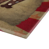 Retro Circus Poster Freak Show Schneidebrett (Ecke)