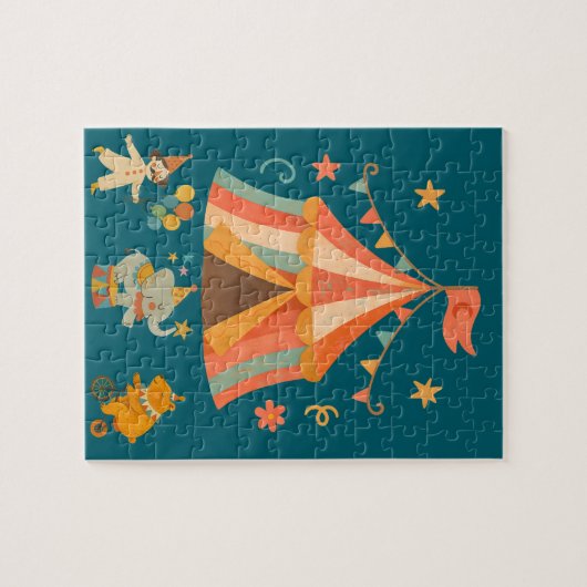 Retro Circus Storytime Puzzle (Horizontal)