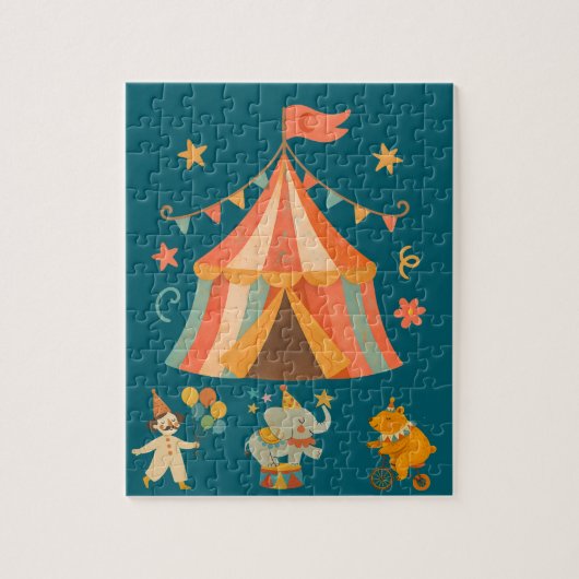 Retro Circus Storytime Puzzle (Vertikal)
