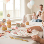 Retro Circus Theme Birthday Paper Napkins Serviette