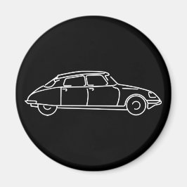 Retro Citroen DS 19 der Haifisch Magnet