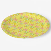 Retro Citrus 9" Teller (Schrägansicht)