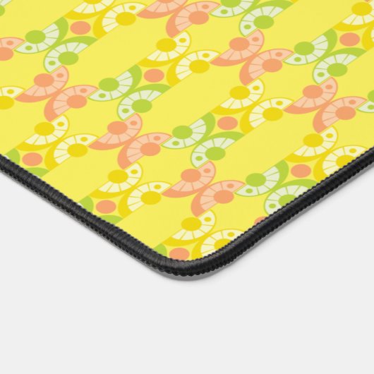 Retro Citrus Desk Mat Schreibtischunterlage (Ecke)